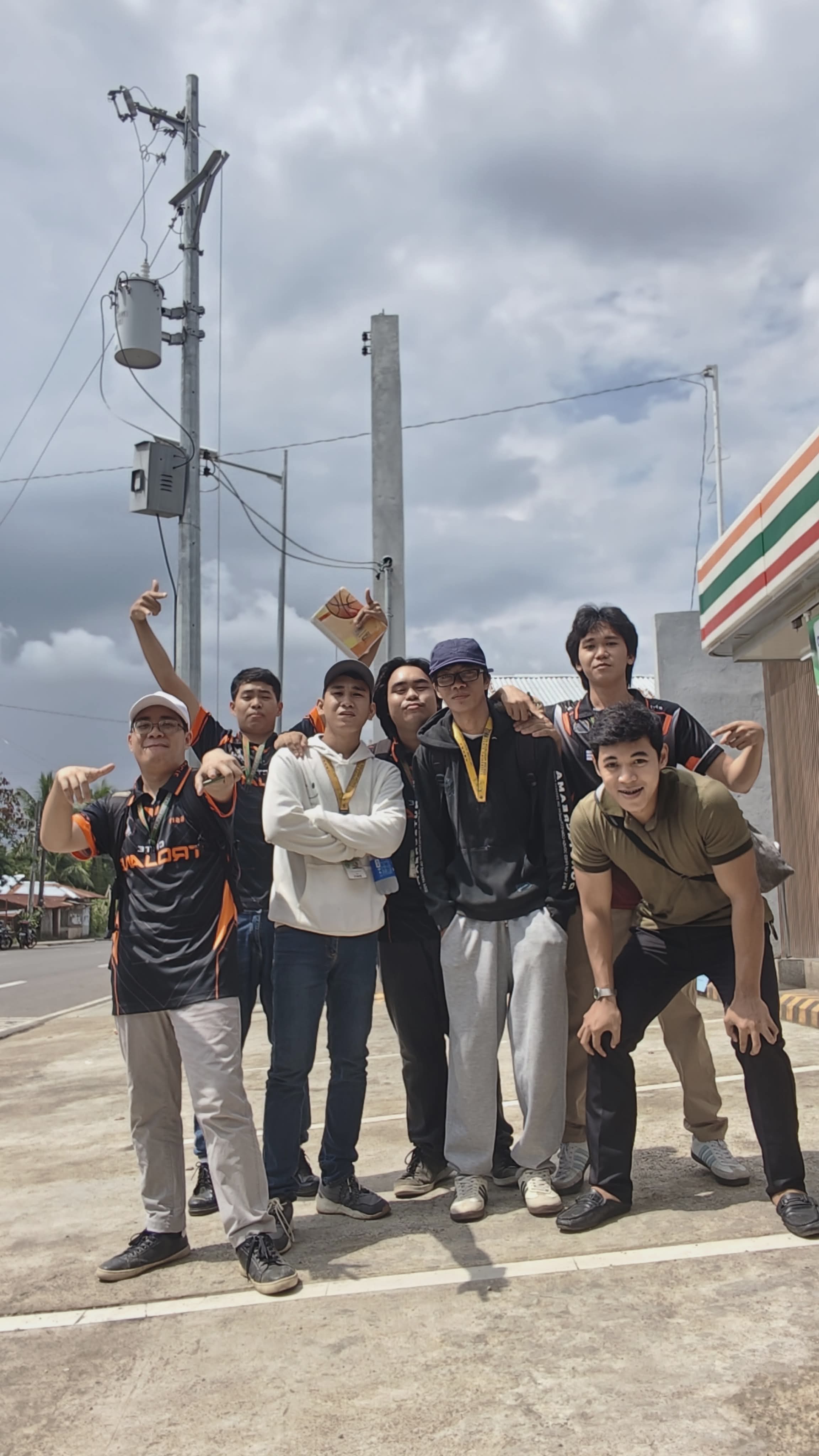 Friends together during the third year of university